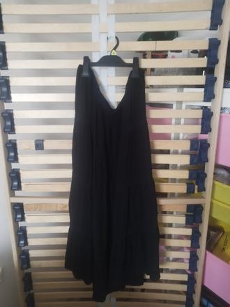 Čierna sukňa, h&m,xl
