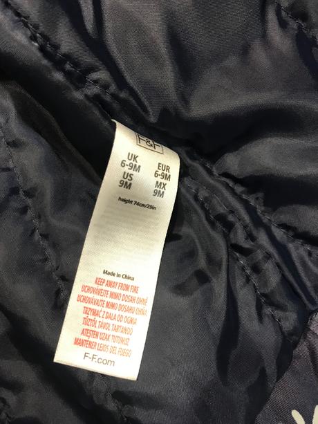 Prechodná bunda, f&f,80