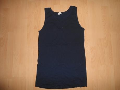 Tmavomodre dlhsie tielko, m