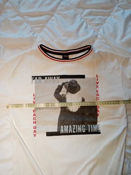 Bavlnené tričko so zaväzovanim, 158