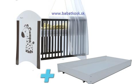 Detská postielka, šírka (cm): 60,dĺžka (cm): 120