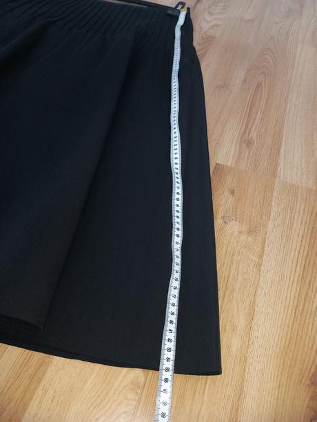 Čierna midi sukňa mango 38/40/m, mango,m