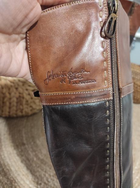 Kožené čižmy la martina, 38