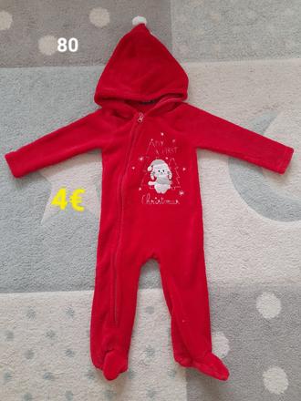 Plysovy vianocny overal 80, in extenso,80