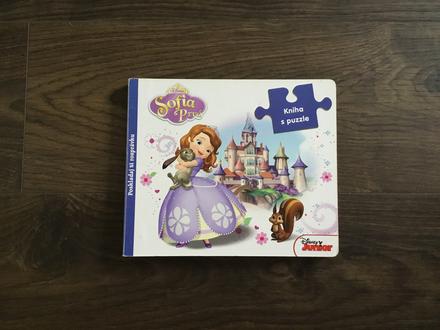 Kniha s puzzle sofia prvá,