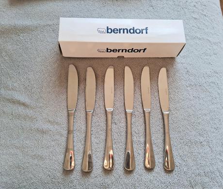 Príborový nôž berndorf sandrik casino ako nový 6 k, 
