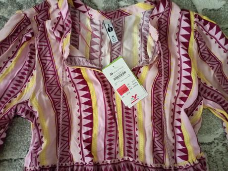 Šaty v boho style, takko,38