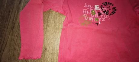 Tmavo červené tričko, esprit,116