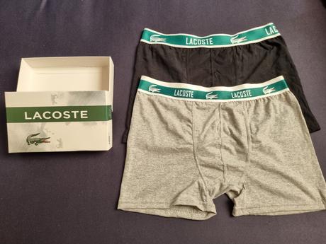 Chlapčenské boxerky zn. lacoste /nové/ - 2ks, lacoste,l