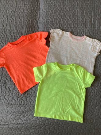 Tričká 3-6mesiacov, f&f,62