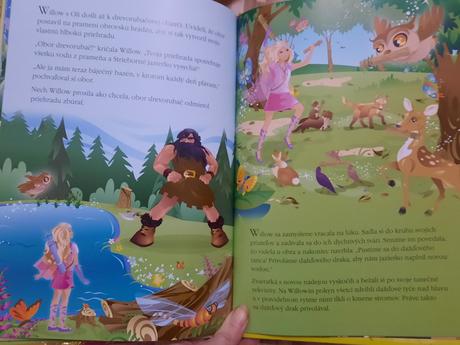 Barbie ružová a zelená kniha rozprávok, 