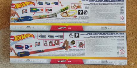 2ks malé hotwheels dráhy s autíčkom, 