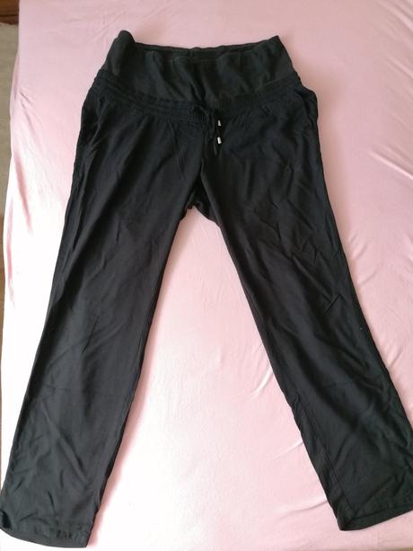 Tehotenské tenké - letné nohavice, h&m,46