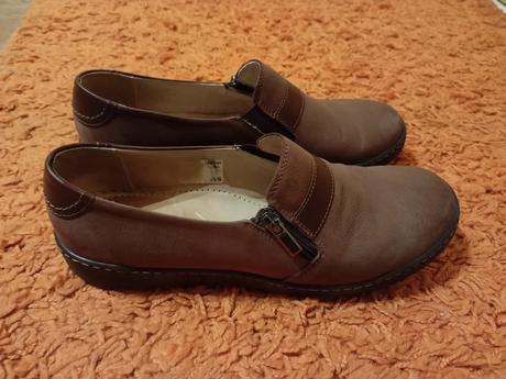Kožené poltopánky zn. stefano, 41
