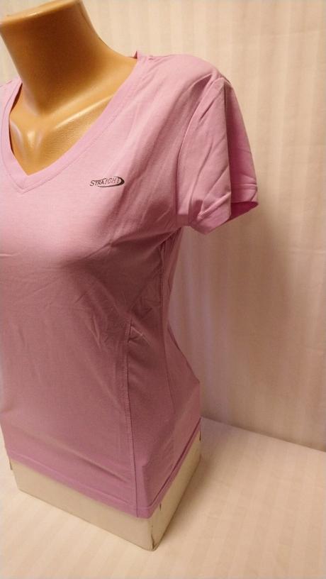 Dámsky elastický ružový top, n-feel, s, s