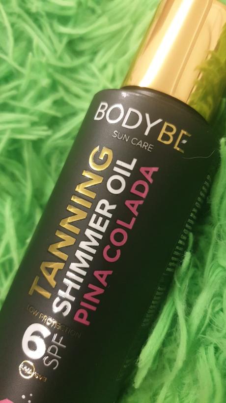 Opaľov. olej pre intenzívne opálenie s trblietkami,