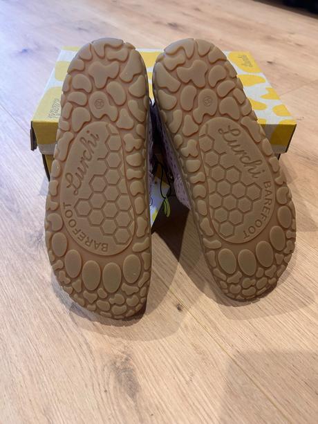 Lurchi barefoot kožené balerínky neila - pink, lurchi,33