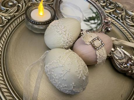 Vintage vajíčka - sada 3 ks, 