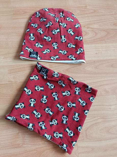 Jarný set čiapka+nakrčník, 98