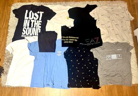 Panske tričká 12 ks, xl