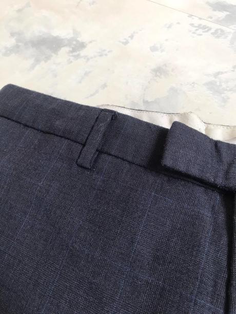 Luxusné vlnené slim nohavice t.m.lewin, l