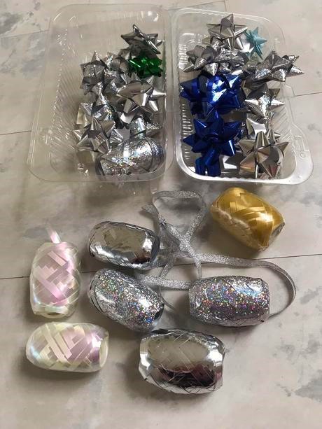 Ozdoby na darčeky 27 ks, 