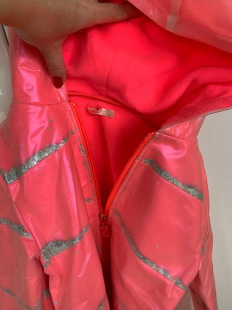 Zateplena bunda - prsiplast do dazda billieblush, 128