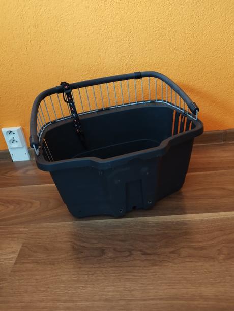 Košík na bicykel pre psíka,