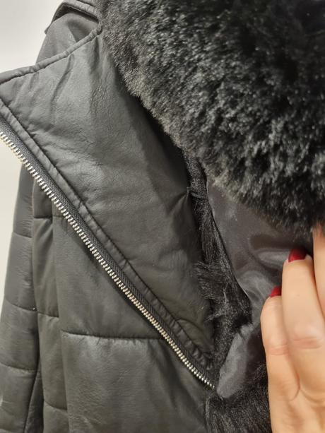 Damska zimna bunda, l