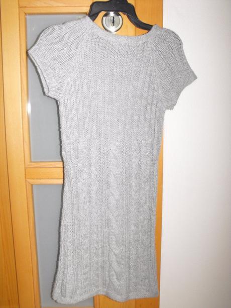 Sivé úpletové šatky miss e-vie, evie angel,116