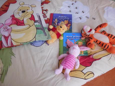 Macko poo-postelná bielizen,plišáci knihy, šírka (cm): 140,dĺžka (cm): 200