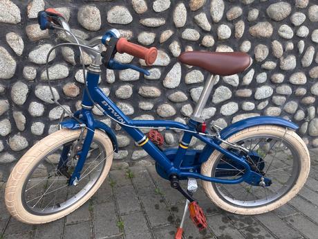 Detský btwin bicykel 16-palcový, 16