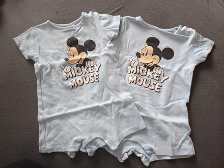 Pyžamá pre dvojičky mickey, disney,80