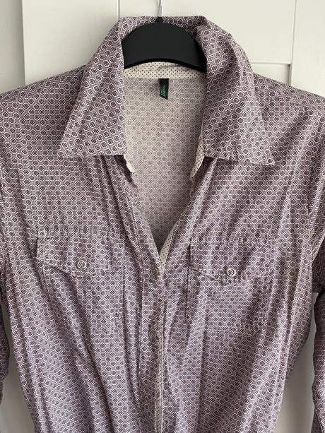 Benetton damska predĺžená košeľa, benetton,xs