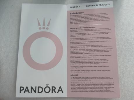 Nový pandora prsteň s ružovým kameňom veľ. 60, pandora