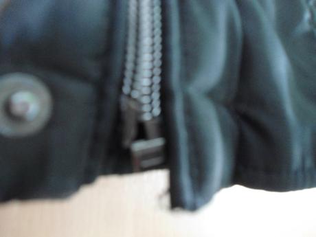 Cierna hrubsia panska bunda, xl