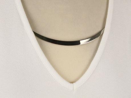 -dámsky biely top bez rukávov cache cache, m