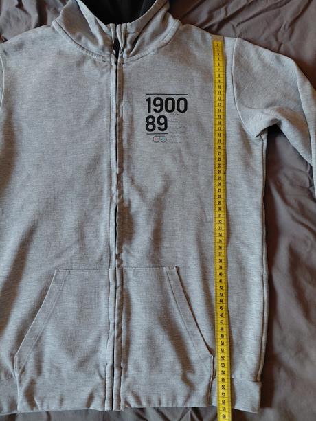 Šedá mikina soc veľ 158/164, soccx,158