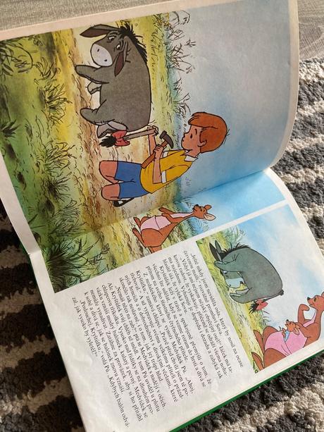 Medvídek pú pinocchio sněhurka walt disney (1991), 