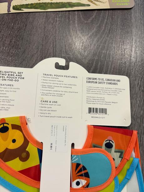 Crocodile creek detske podbradniky a prestieranie, 