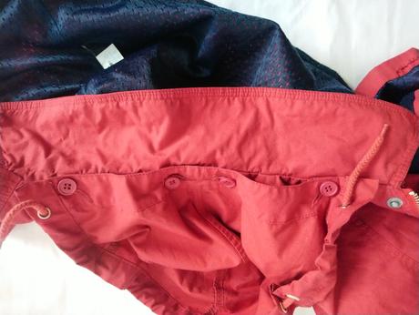 Červená prechodná bundička, albert tiburce, 110