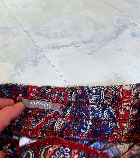 Haremky s paisley vzoromm/l, orsay,l