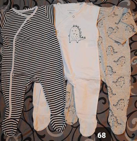 Overalceky na spanie, fox & bunny,68