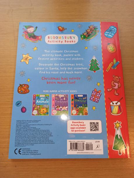 Bloomsbury my christmas activity and sticker book, 