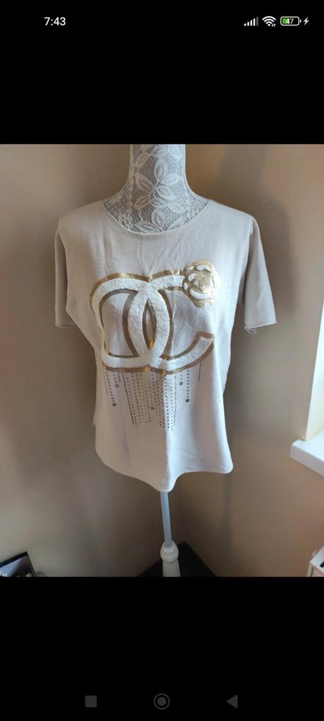 Dámske upletove tričko, l