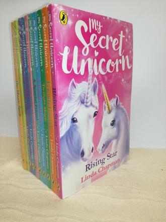 Linda chapman my secret unicorn set x10 nsp21, 