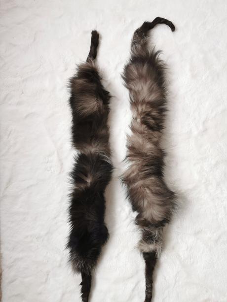 Pravý kožušinový lem na kapucňu, 