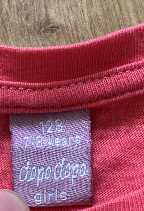 Ružové tričko, dopodopo,128