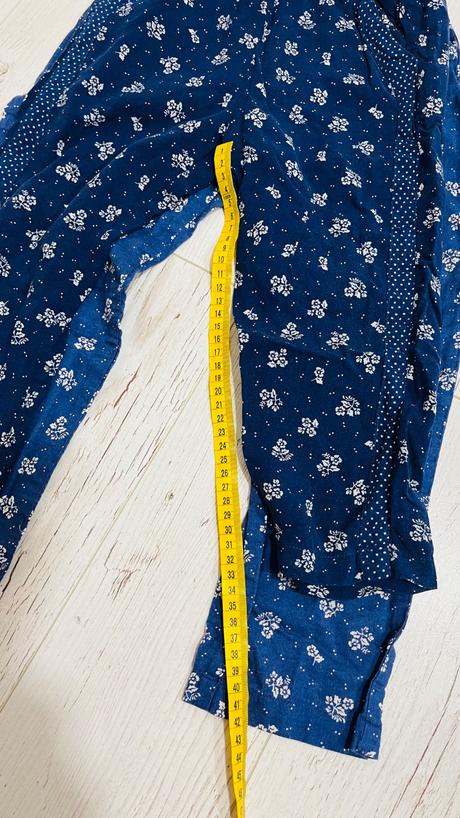 Modré nohavice na leto 116 2ks h&m, h&m,116