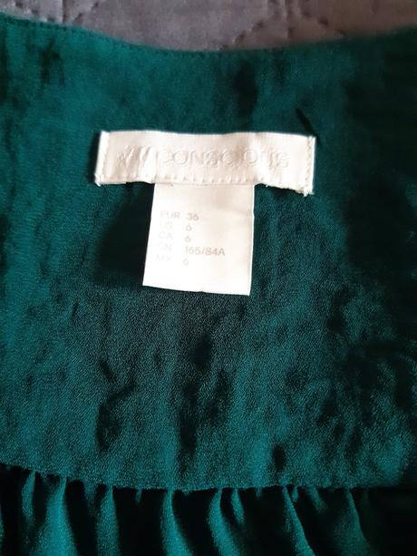 Zelená blúzka, h&m,36